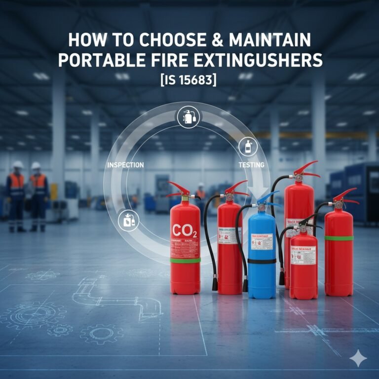 How to Select and Maintain Fire Extinguishers in India (IS 15683)