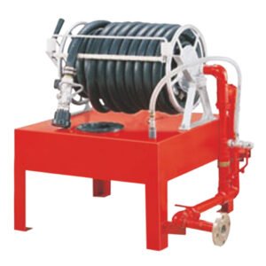 Hose Reel With Foam Station